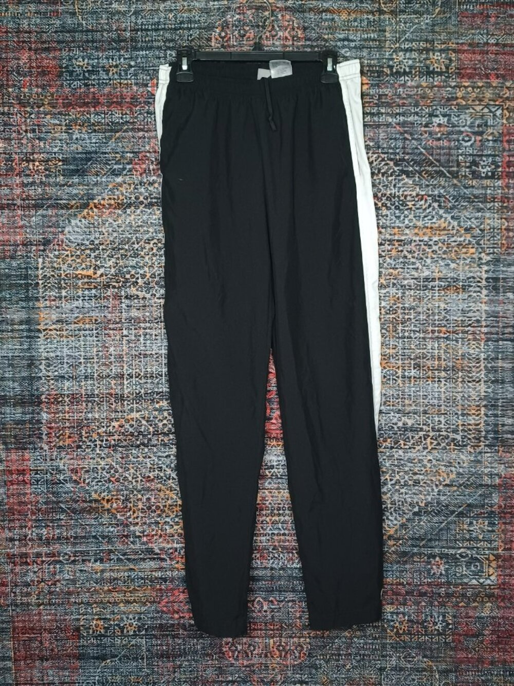 Vintage Nike Y2K womens black white track pants Mx32